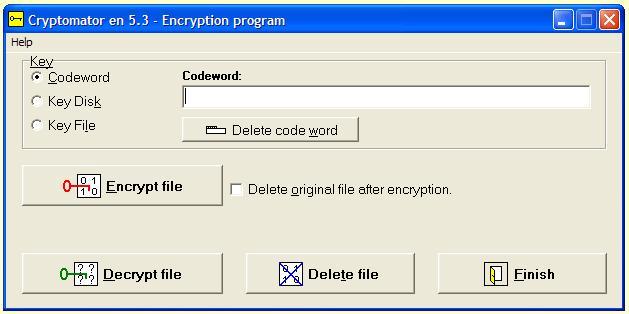CRYPTOMATOR en Screenshot